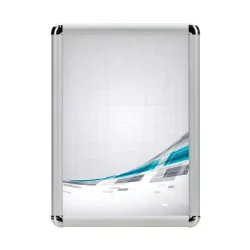 25 mm profil, slvanodiseret klikramme 